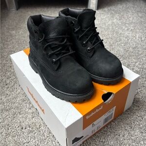 Timberland Kids' Black Boots